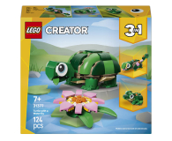 LEGO CREATOR 31377 Żółw i kwiat lilii wodnej - 1473426 - zdjęcie 1